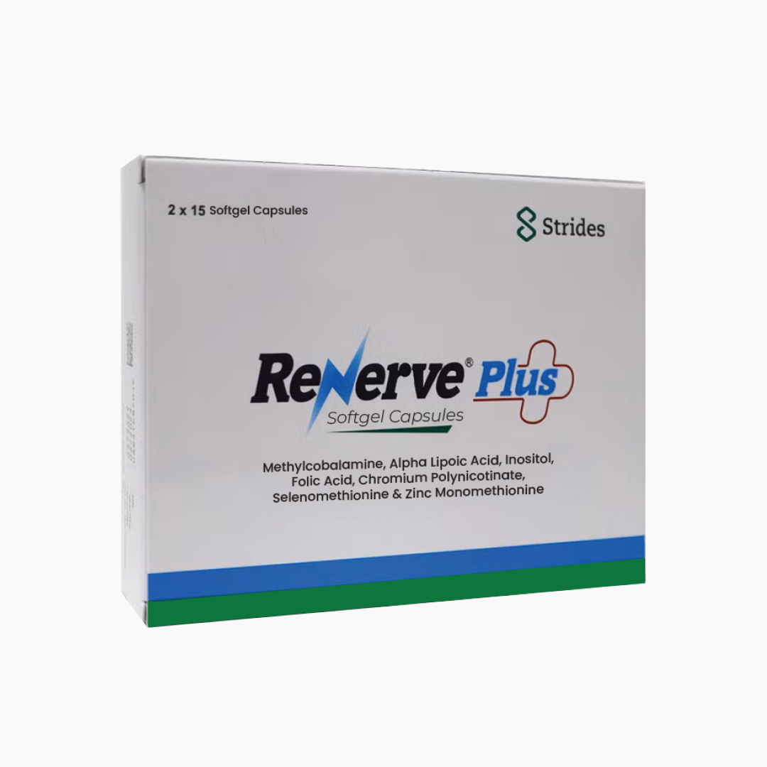 RENERVE PLUS packaging visual